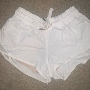 White hotty hot shorts